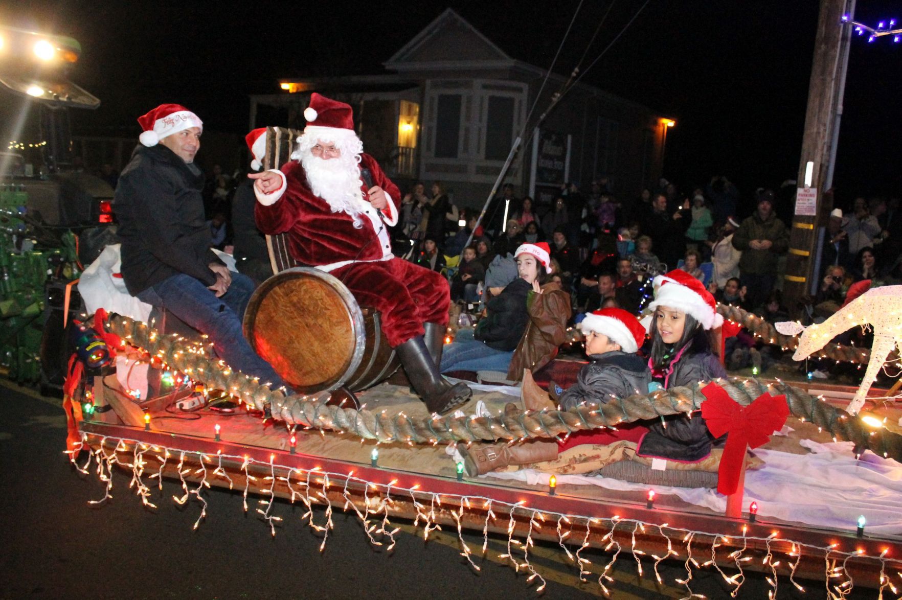 2016 Calistoga Lighted Tractor Parade